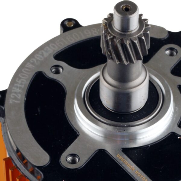 3 Teker Pikap Arka Motor 72V-60v 1500 Watt Kalın Kablo - Görsel 4