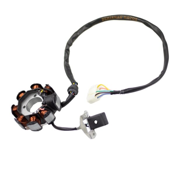 CG 125-150 Statör 8 Sargı 7+1 Komple