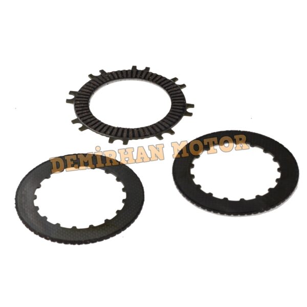 Cub 100cc Debriyaj Balatası 3 Adet Set - Görsel 2