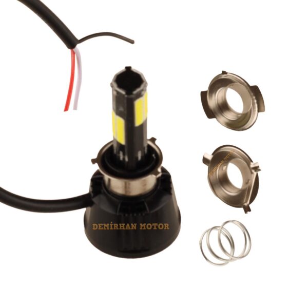 Led Ampul Fanlı 40Watt M8COB Model Belgeli