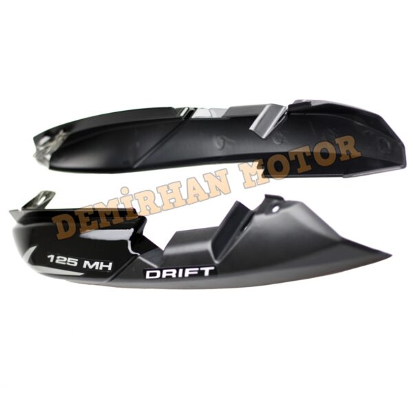 Mondial Mh 125 Drift Sele Altı Plastiği Siyah