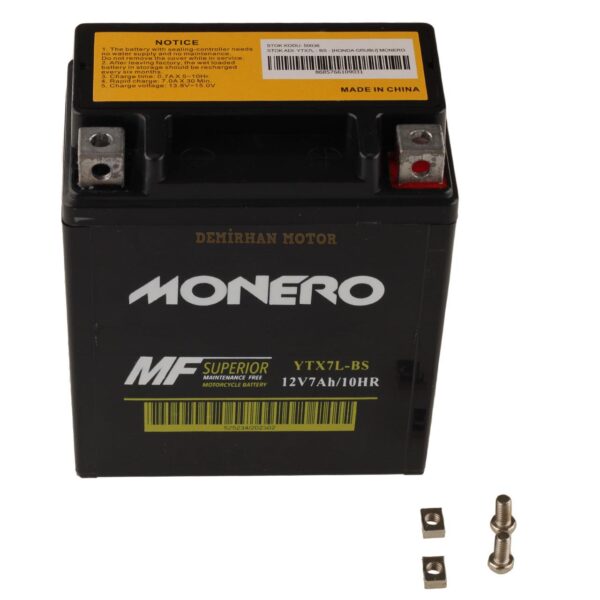Monero Akü Ytx7l - Bs - Honda Grubu