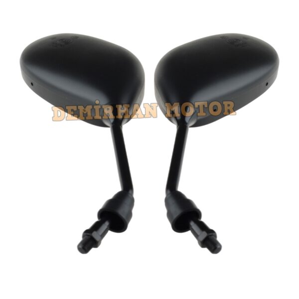 Motosiklet Aynası 10mm Sağ-Sol Takım - Görsel 2