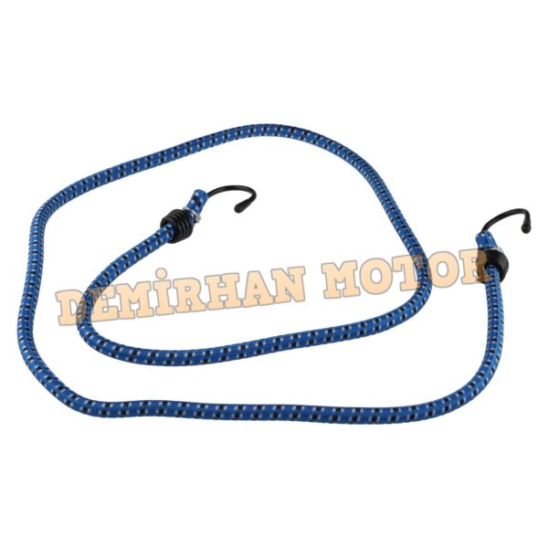 Motosiklet Bagaj Lastiği 9mm-150cm Mavi