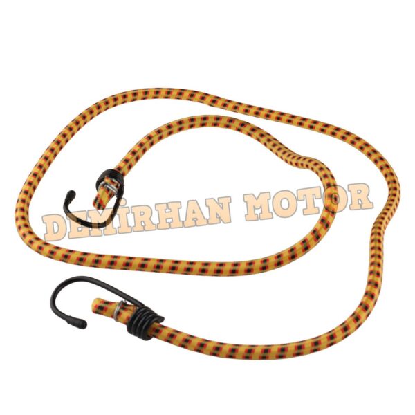 Motosiklet Bagaj Lastiği 9mm-150cm Sarı