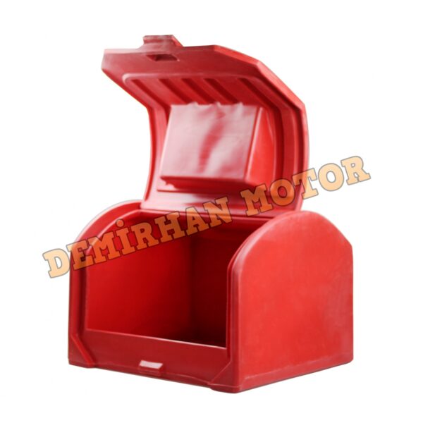 Motosiklet Paket Servis Ve Pizza Çantası 140 Lt Kırmızı