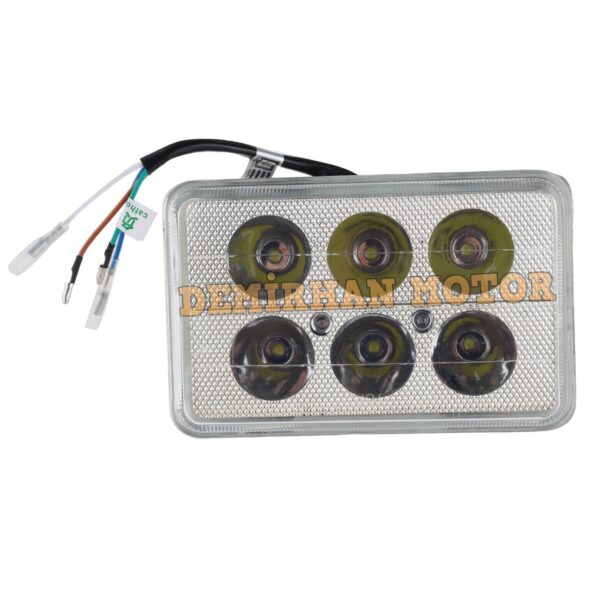 Ön Far İçi 6 Led - Cg Kuba Mondial Asya Kanuni Motoran
