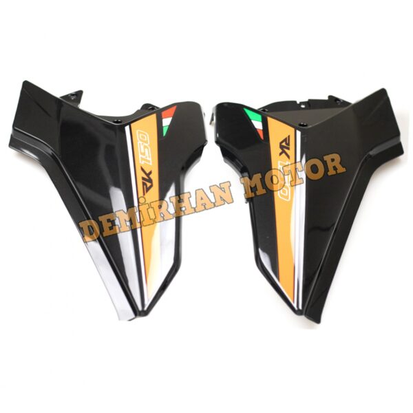 Rks Rk 125-150 Yan Kapak Takımı Siyah Orjinal