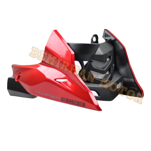 Tvs Apache Rtr  180 Alt Sakal Komple Kırmızı 3 Parça