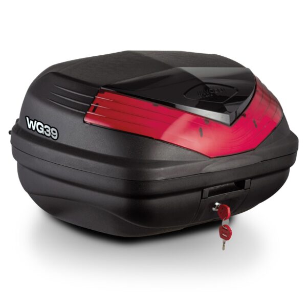 Wogen Motosiklet Arka Çanta 39L Su Geçirmez Siyah