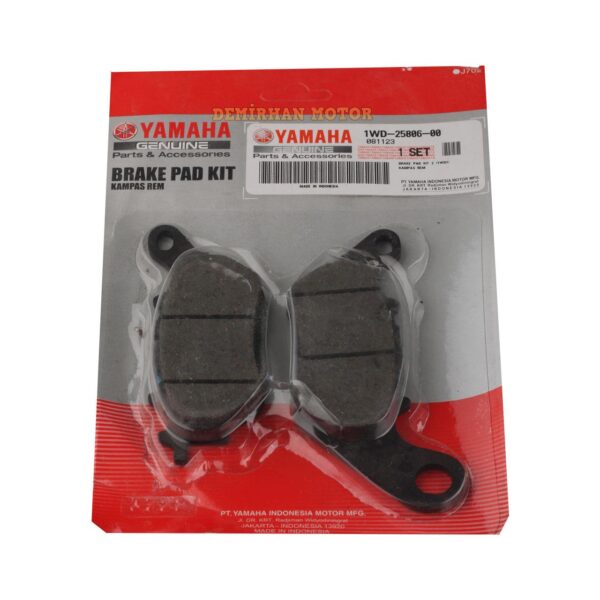 Yamaha YZF R25-MT07-R125 Arka Fren Disk Balatası