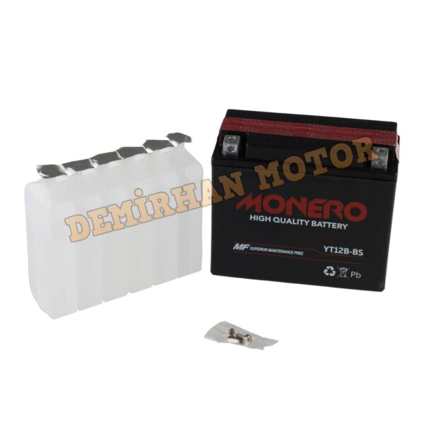 Monero YT 12B Akü 12v Bakımsız 150-70-130